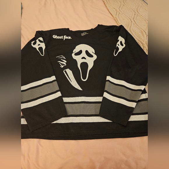 Fun World Other - Scream Ghost Face '96 Slasher Knife Hockey Jersey Unisex Size XL